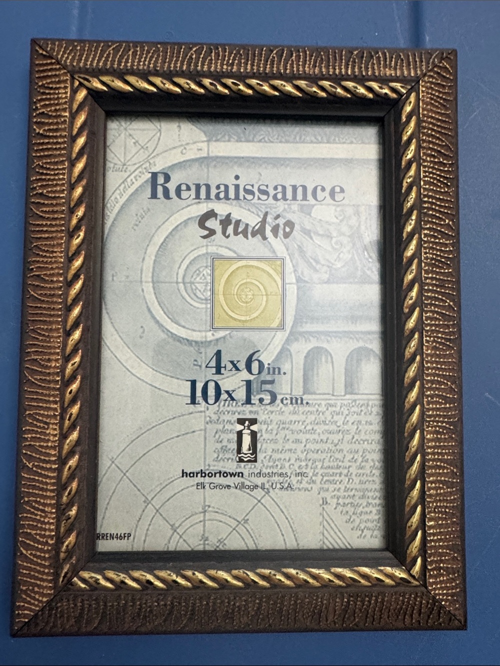 Bronze Finish Decorative Picture Frame - 4x6